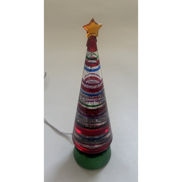 VTG Midwest of Cannon Falls Plug In Multi-Color Ceramic Tree LIGHT UP Christmas - Picture 2 of 12